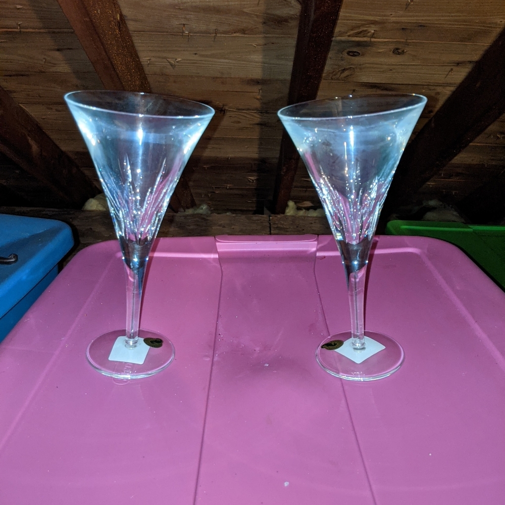 Set of 2 Waterford Crystal Glasses